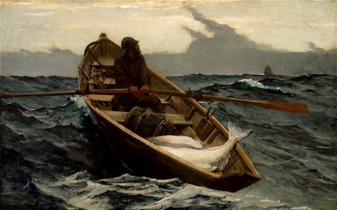 Winslow Homer - The Fog Warning - Google Art Project