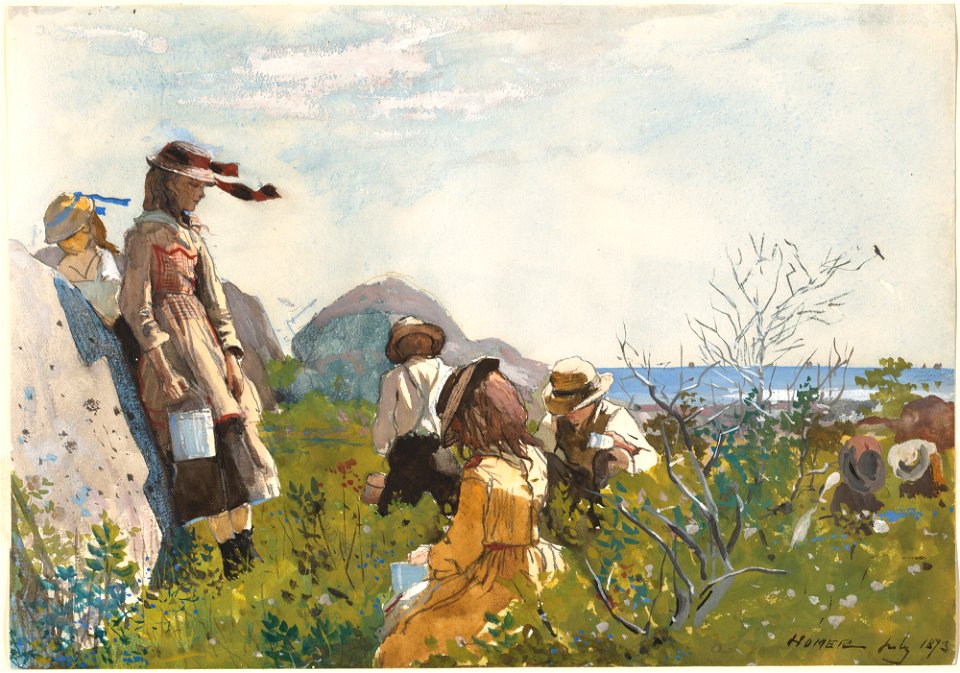 Winslow Homer - Berry Pickers (1873)