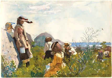 Winslow Homer - Berry Pickers (1873)