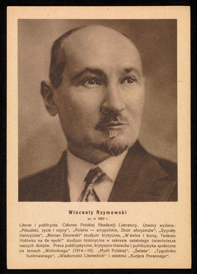 Wincenty Rzymowski pocztówka