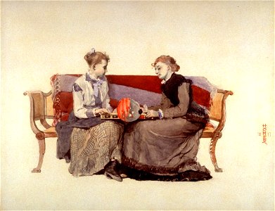Winslow Homer - Backgammon (1877)