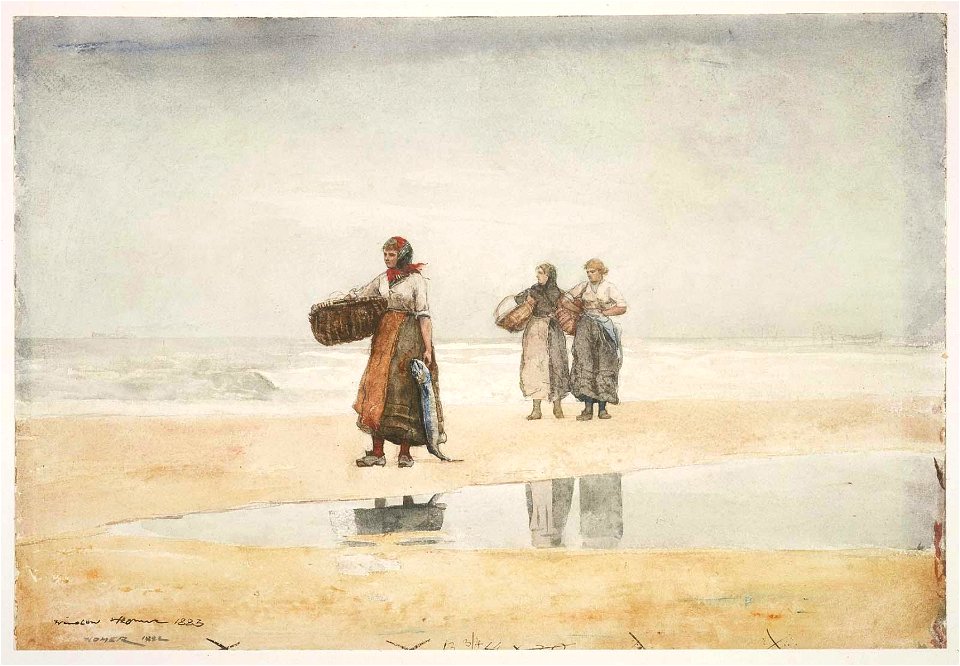 Winslow Homer - Tynemouth Sands (1882-83)