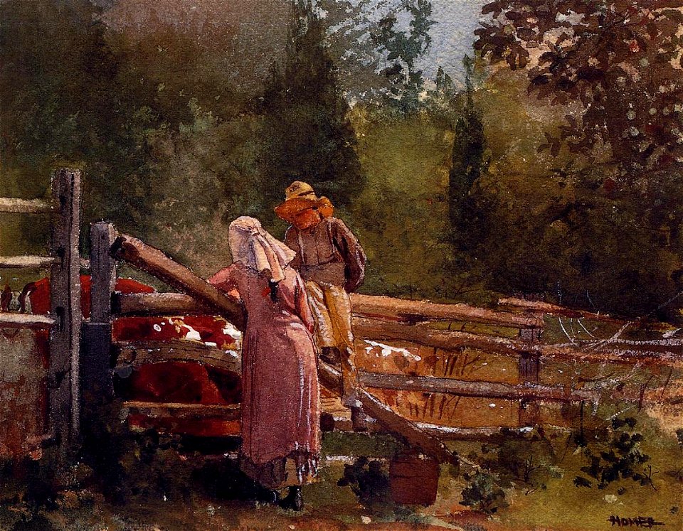 Winslow Homer - Feeding time