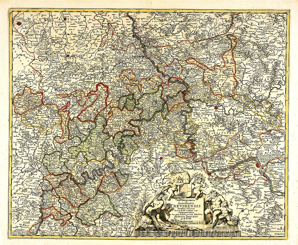 Wit, Frederick de -- Archiepiscopatus et electoratus Trevirensis (...)