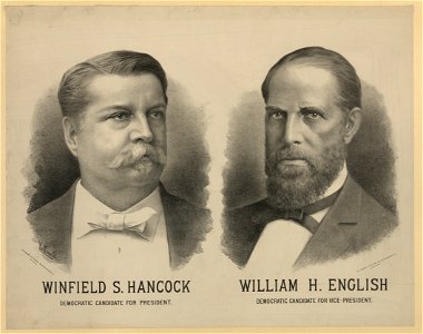Winfield S. Hancock. Democratic candidate for President. William H. English. Democratic Candidate for Vice-President LCCN2003674370