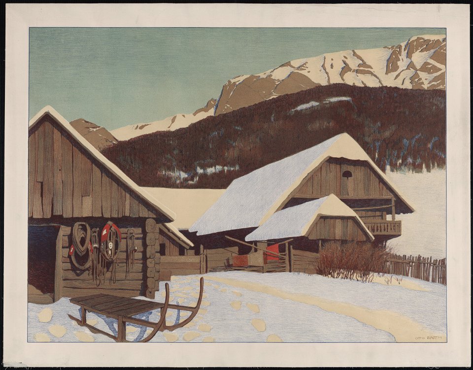 Winter scene LCCN2003680005