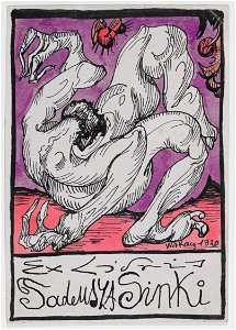 Witkacy - Ex Libris Tadeusza Sinki - Jagiellonian Digital Library