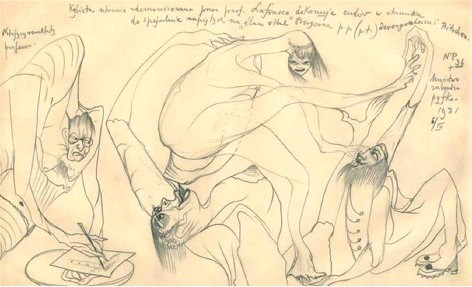 Witkacy - Kobieta sztucznie zdemonizowana - 1931 - KDM I 1393