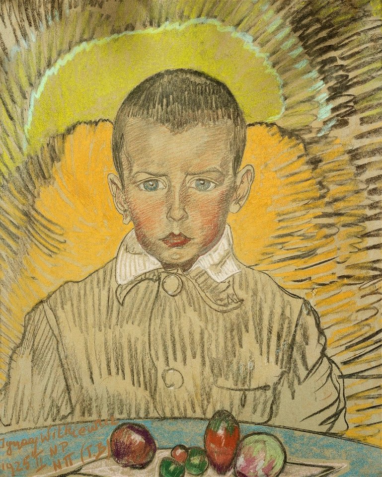 Witkacy - Portret Kazimierza Burnata (1925) - KDM I 564