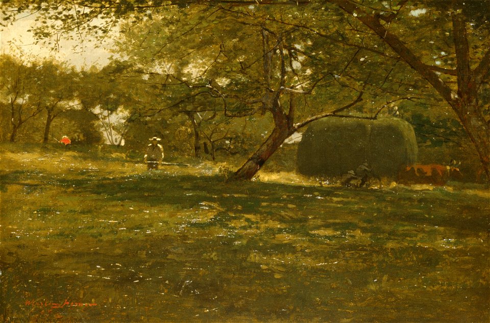 Winslow Homer - Harvest Scene (c.1873)