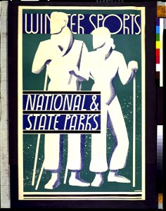 Winter sports, national & state parks - Dorothy Waugh. LCCN92513828