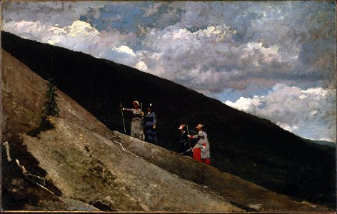 Winslow Homer - In the Mountains - Google Art Project