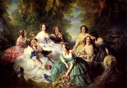 Winterhalter Eugenie 1855