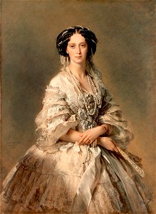 Maria Alexandrovna by Winterhalter (1857, Hermitage) 2