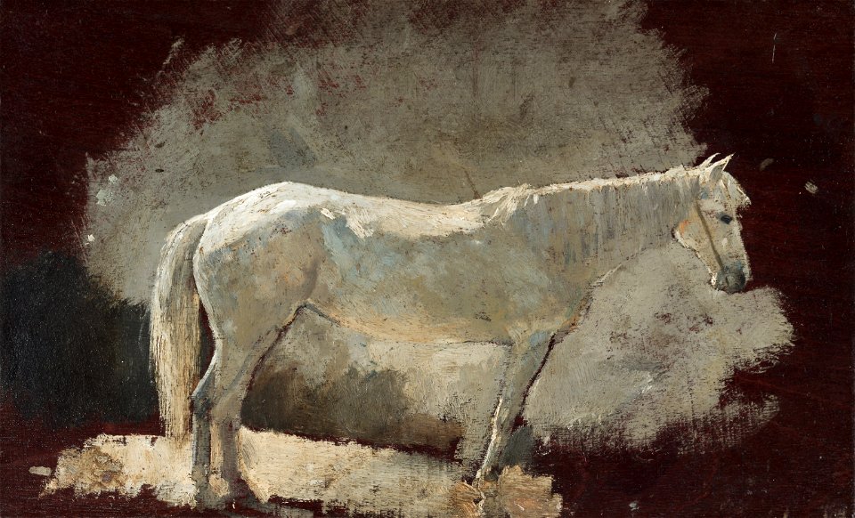 Winslow Homer - White Mare - 1958.33 - Cleveland Museum of Art