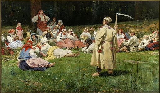 Wincenty Wodzinowski - Harvesters resting - MP 5217 MNW - National Museum in Warsaw