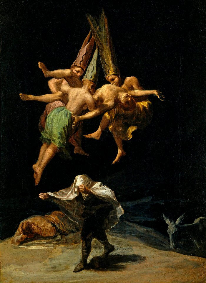 Witches Flight Goya