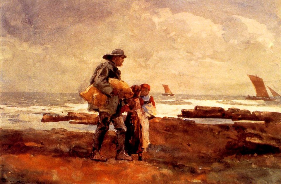 Winslow Homer - Homecoming (1883)