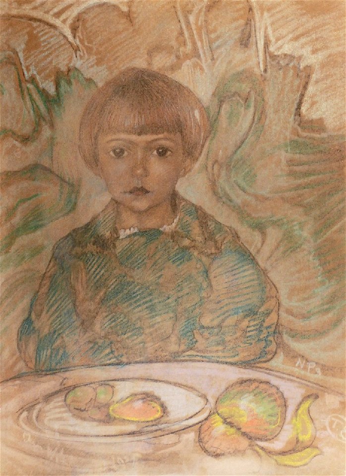 Witkacy - Dziecko przy stole, 1925 - 292