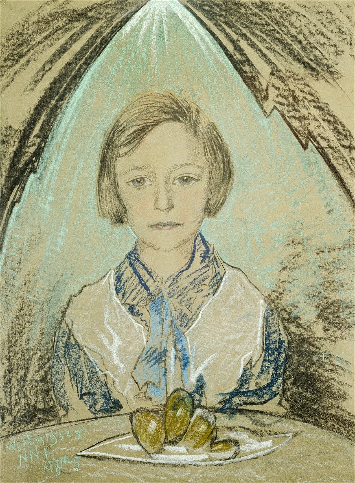 Witkacy - Portret dziewczynki z rodziny Totwenów (1932)
