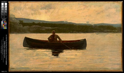 Winslow Homer - Playing a Fish - 1955.773 - Clark Art Institute