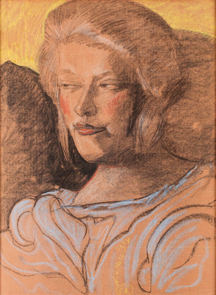 Witkacy - Portret kobiety , 1924