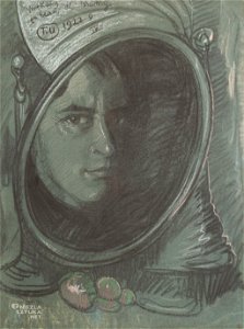 Witkacy - Autoportret w lustrze - Muzeum Narodowe w Krakowie