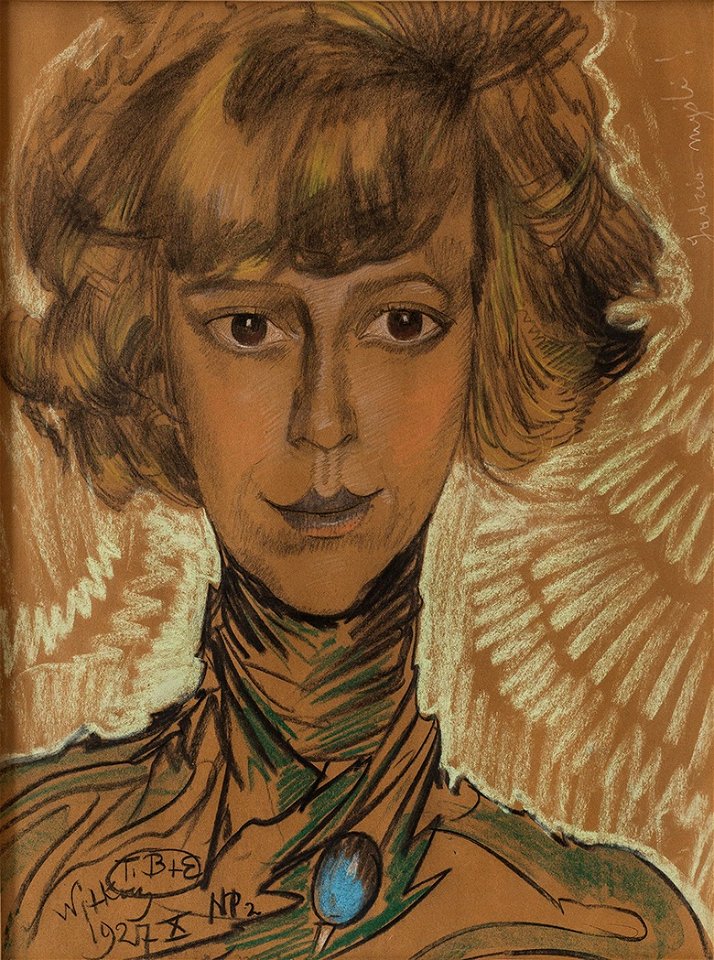 Witkacy - Portret Kobiety Jadzia 1927 - 11487