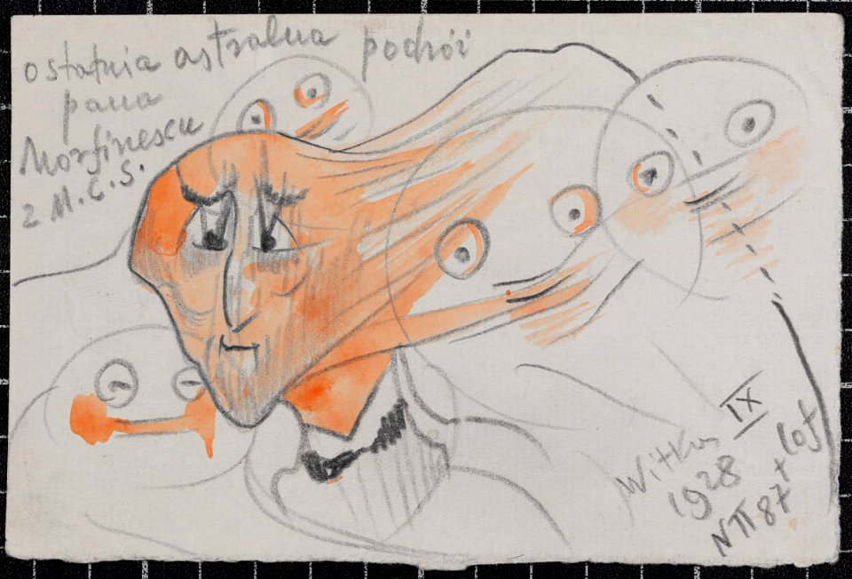 Witkacy - Ostatnia astralna podróż pana Morfinescu z M.C.S. - BJ Graf. I.R. 5120-1