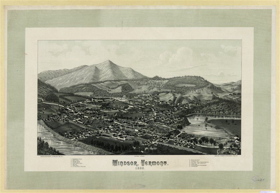 Windsor, Vermont. 1886 LCCN2003666345