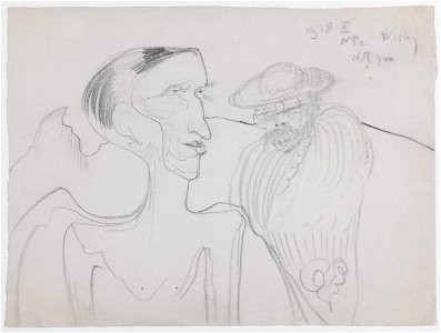 Witkacy - Dwie postacie - BJ Graf. I.R. 5229-1