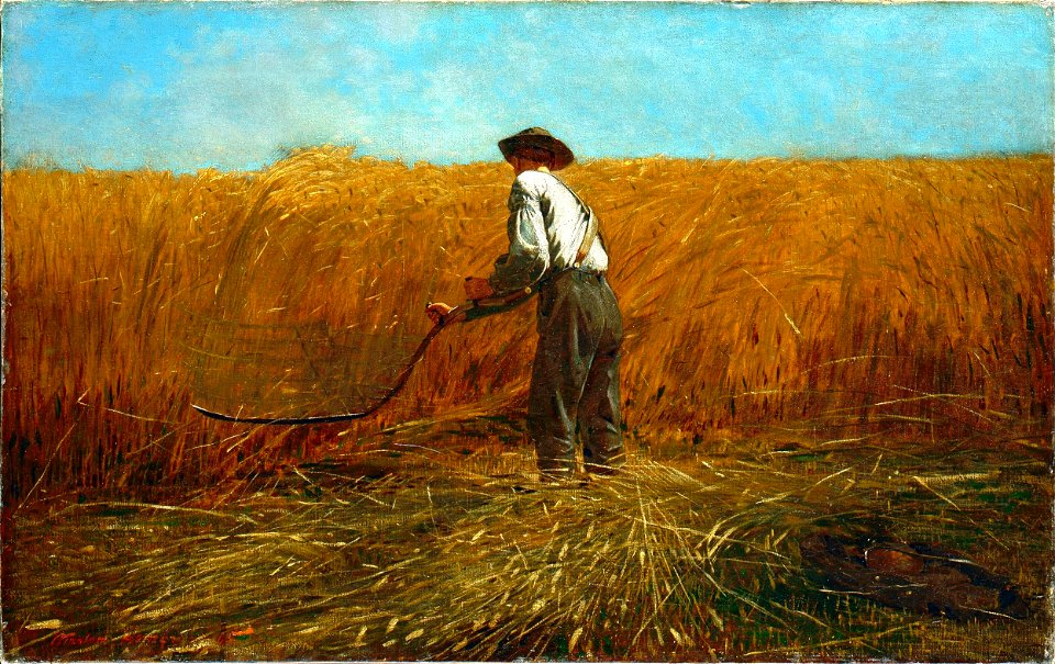 Winslow Homer - The Veteran in a New Field