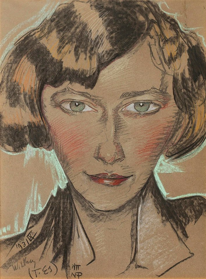 Witkacy - PORTRET EUGENII DUNIN-BORKOWSKIEJ, 1931