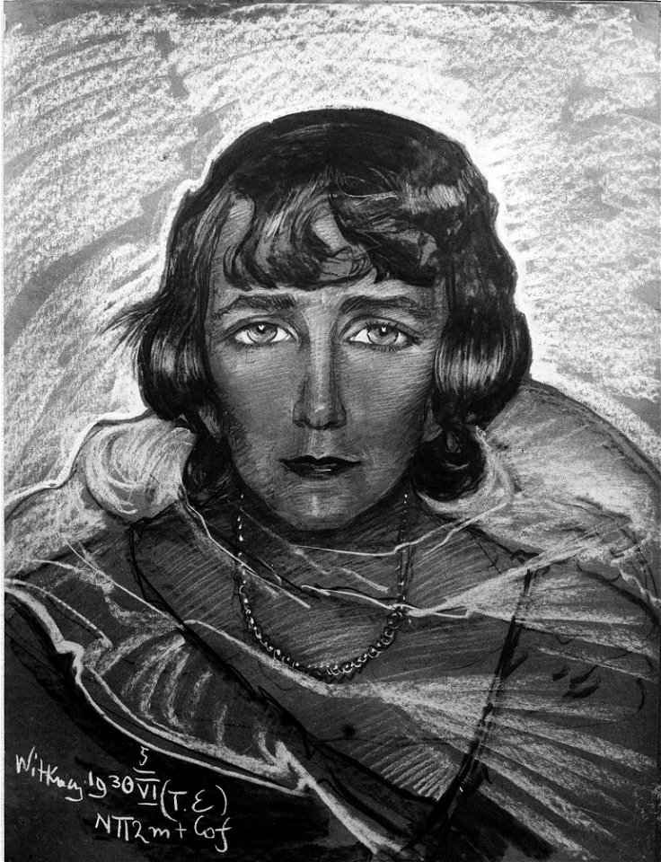 Witkacy - Portret Zofii Nałkowskiej - 5.VI.1930