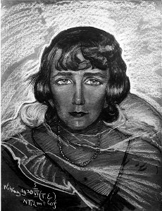 Witkacy - Portret Zofii Nałkowskiej - 5.VI.1930