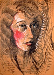 Witkacy - 4631 - obraz Portret Neny Stachurskiej