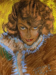 Witkacy - Portrait Nena Stachurski, 1930 - KDM I 1221