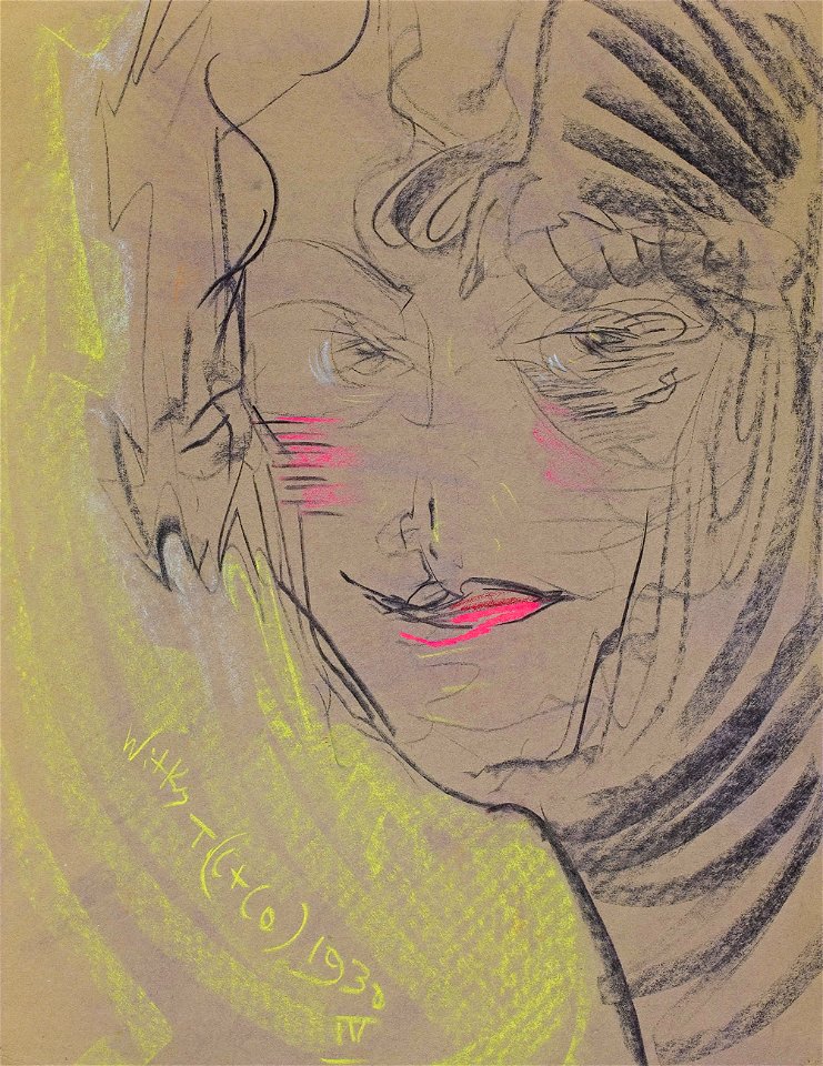 Witkacy - Portret Janiny Turowskiej Iv 1930 - 24674