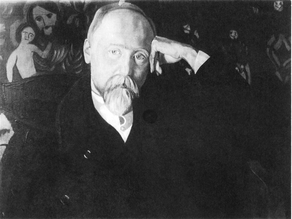 Witkacy - Portret Bronisława Piłsudskiego. ok. 1912, olej - KDM I 147