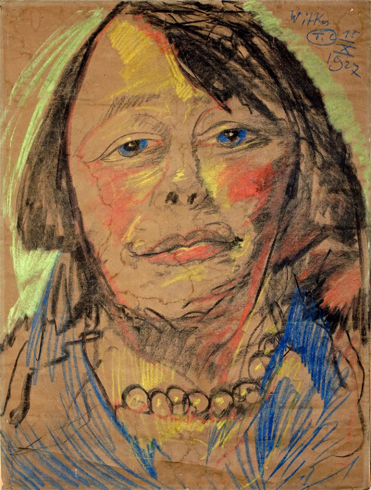 Witkacy - 4614 - obraz Portret Marii Fedorowicz