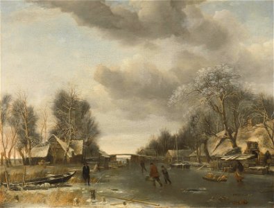 Wintergezicht Rijksmuseum SK-A-4043