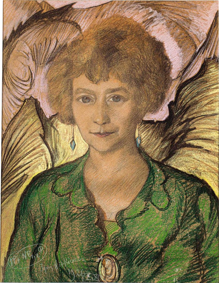 Witkacy - Portrait of Ada Propper (1926)