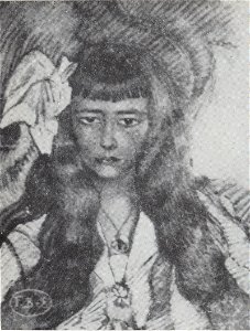 Witkacy - Portret Ilony Łozińskiej - 27.XII.1927