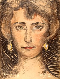 Witkacy - Portret kobiety - Janiny Czerbakowej z d. Soborskiej, II voto Bulandowej, 1929