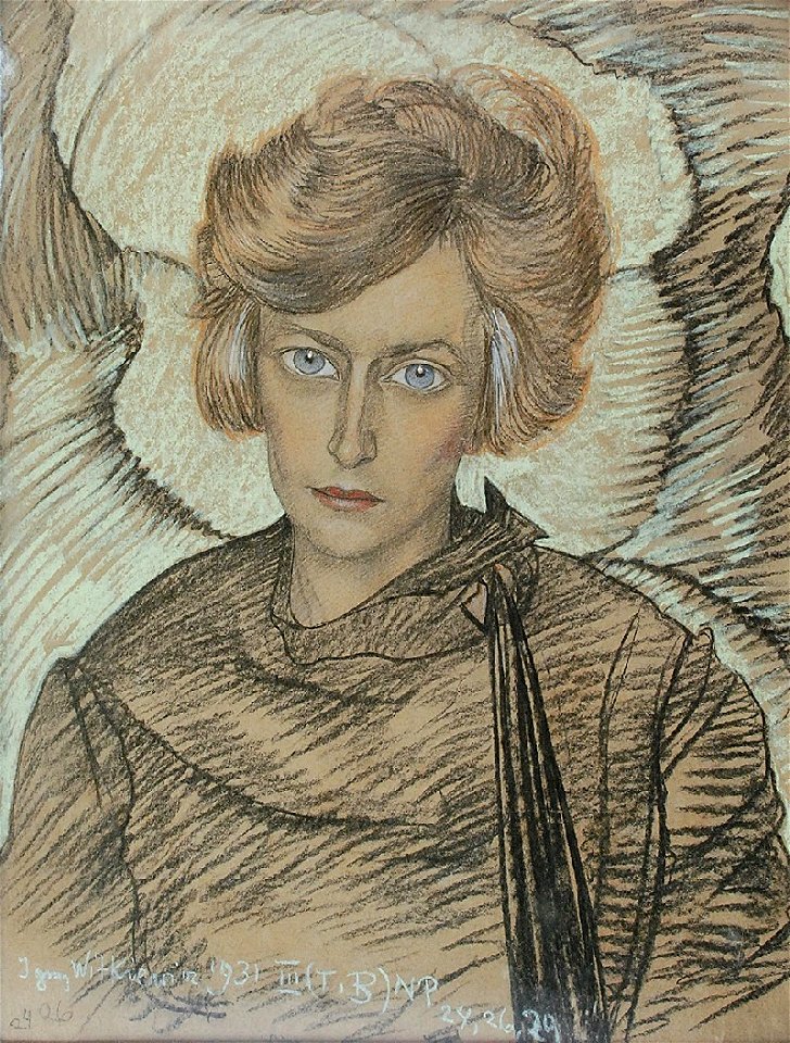 Witkacy - Portret Jadwigi Niedźwiedzkiej Skibińskiej, 1931-03