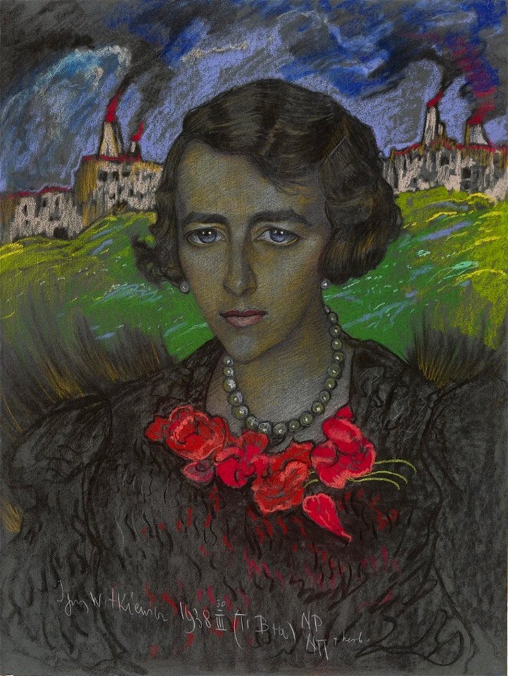 Witkacy - Weibliches Portrait, 1938