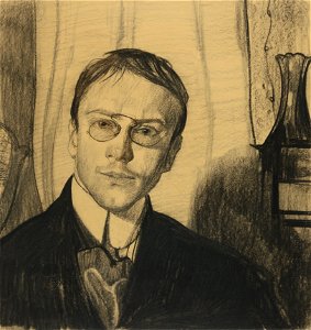 Witkacy - Portret meski we wnetrzu, KDM I 80