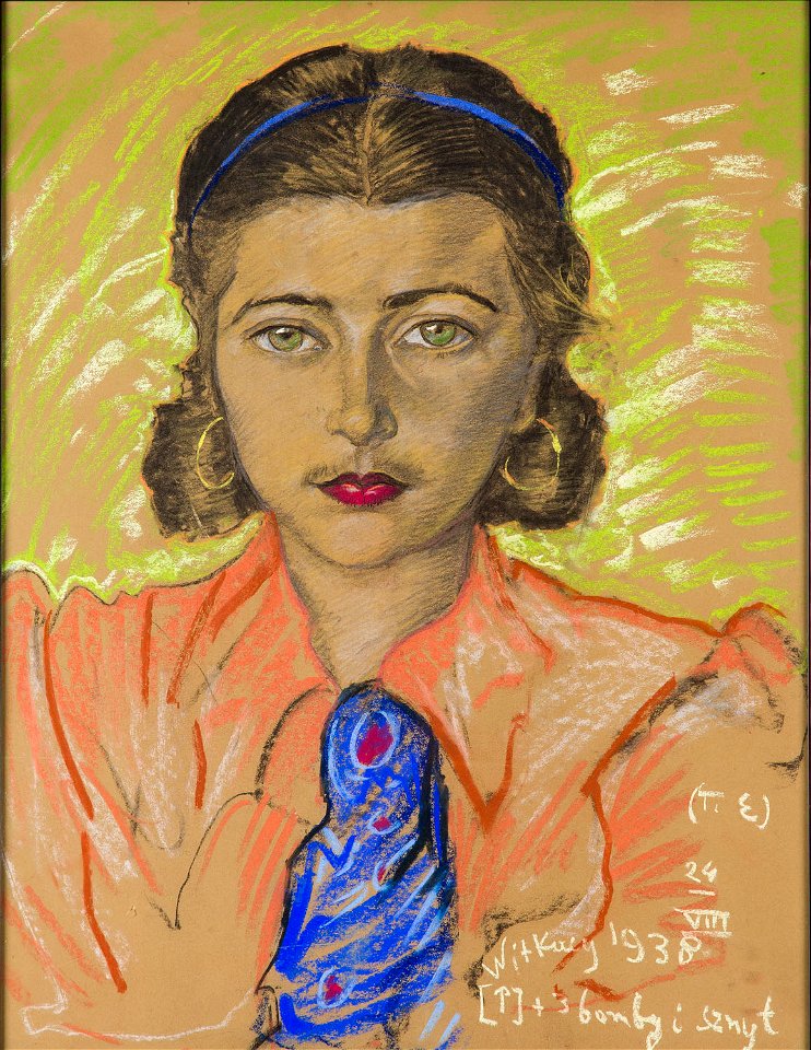 Witkacy - Portret Bogumiły Trzaskowskiej, 1938