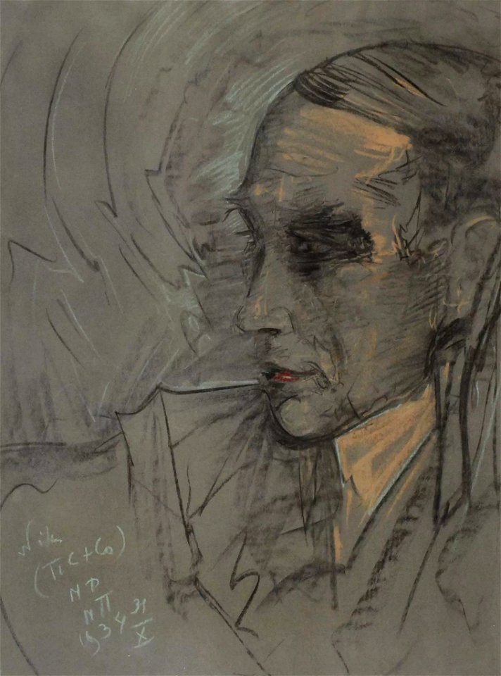 Witkacy - Portret doktora Witolda Pakowskiego, 1934