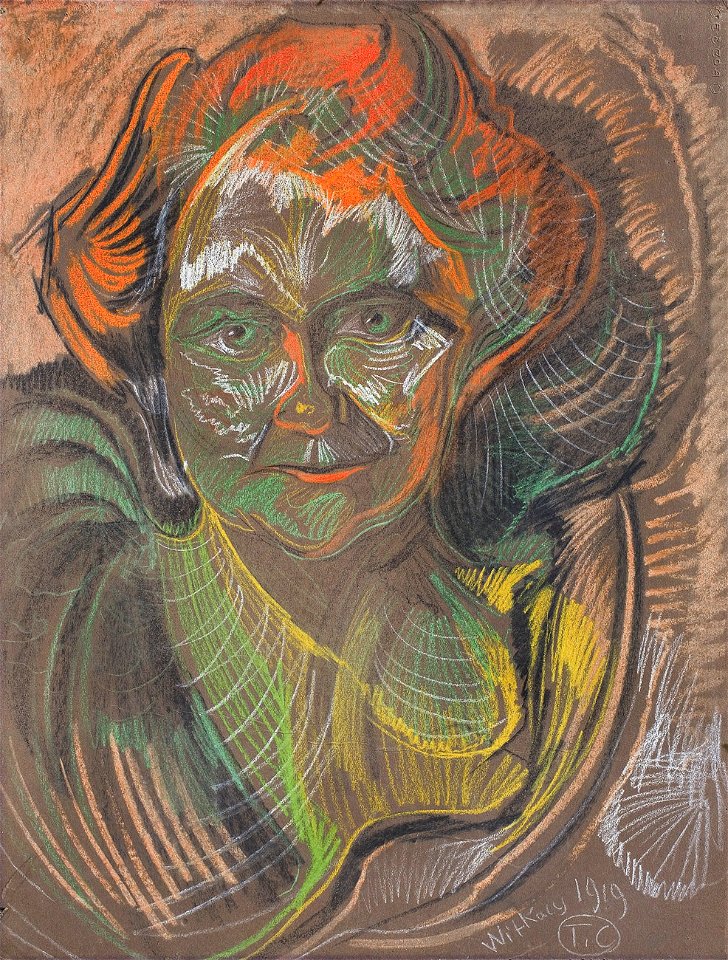 Witkacy - Portret Kobiety 1919 - 24670